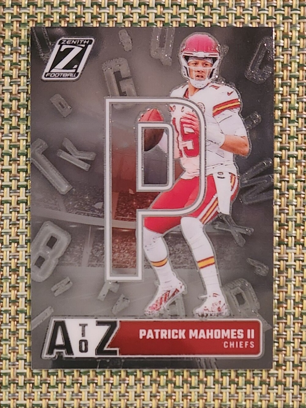 Patrick Mahomes II Chiefs Football Card